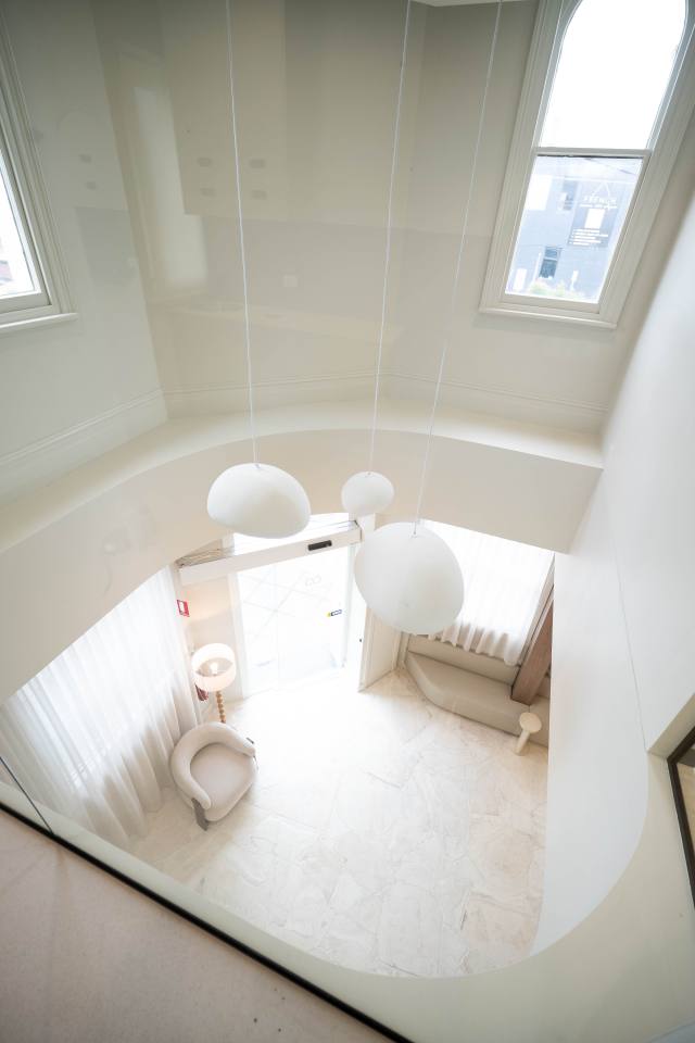 A light-filled Oasis Dental Studio reception